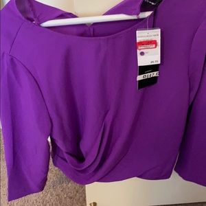 Purple blouse